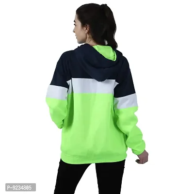 Chanda Khuba Women's Sweatshirt Full Sleeve Kangaroo Pocket Pullover Hoodies - CKHD-G-02-thumb2