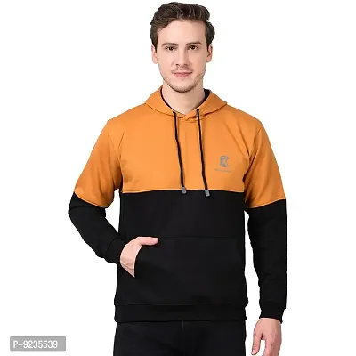 Chanda Khuba Men's Sweatshirt Full Sleeve Kangaroo Pocket Pullover Hoodies - CKHD07-thumb0