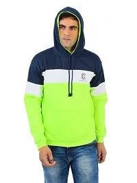 Chanda Khuba Men's Sweatshirt Full Sleeve Kangaroo Pocket Pullover Hoodies - CKHD02-thumb1