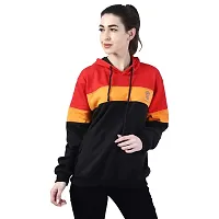 Chanda Khuba Women's Sweatshirt Full Sleeve Kangaroo Pocket Pullover Hoodies - CKHD-G-02-thumb3