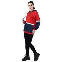 Chanda Khuba Women's Sweatshirt Full Sleeve Kangaroo Pocket Pullover Hoodies - CKHD-G-06-thumb2