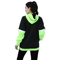 Chanda Khuba Women's Sweatshirt Full Sleeve Kangaroo Pocket Pullover Hoodies - CKHD-G-06-thumb1