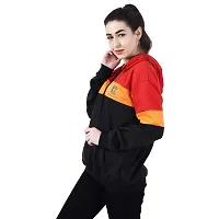 Chanda Khuba Women's Sweatshirt Full Sleeve Kangaroo Pocket Pullover Hoodies - CKHD-G-02-thumb4