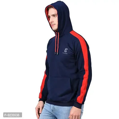 Chanda Khuba Men's Sweatshirt Full Sleeve Kangaroo Pocket Pullover Hoodies - CKHD08-01-S-thumb2