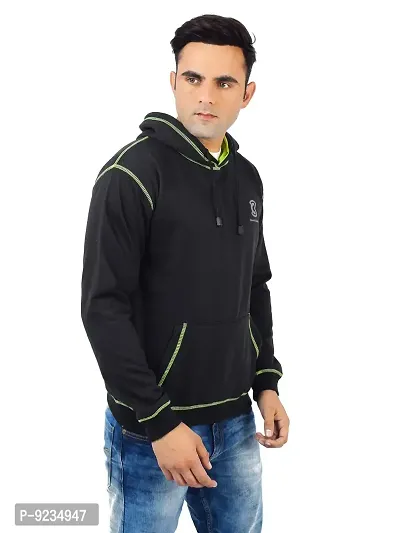 Chanda Khuba Men's Sweatshirt Full Sleeve Kangaroo Pocket Pullover Hoodies - CKHD03-thumb4