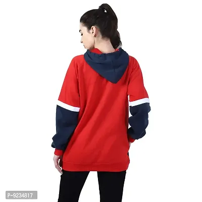 Chanda Khuba Women's Sweatshirt Full Sleeve Kangaroo Pocket Pullover Hoodies - CKHD-G-06-thumb2