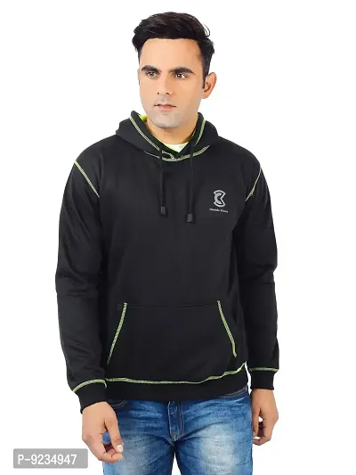 Chanda Khuba Men's Sweatshirt Full Sleeve Kangaroo Pocket Pullover Hoodies - CKHD03-thumb0