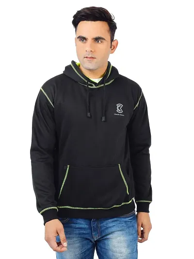 Chanda Khuba Men's Sweatshirt Full Sleeve Kangaroo Pocket Pullover Hoodies - CKHD03