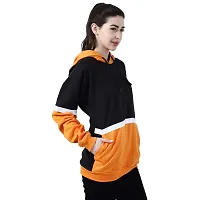 Chanda Khuba Women's Sweatshirt Full Sleeve Kangaroo Pocket Pullover Hoodies - CKHD-G-06-thumb3