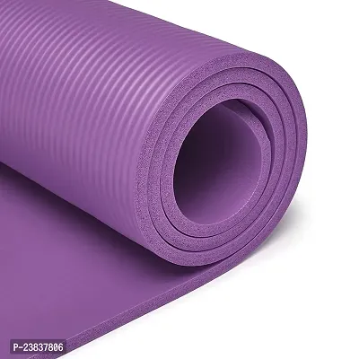 Anshika Enterprises Yoga Mat for Men and Women for Home Gym, Outdoor Workout and Yoga Exercise Anti Slip Yoga mat 4mm