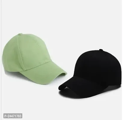 Stylish Combo 2 Cap For Men Women Unisex Topi Head Branded Boy Girl