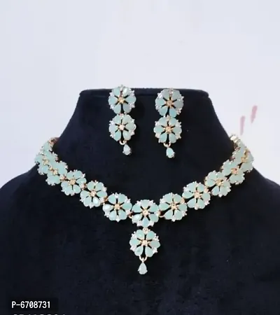princess and colorful neckless jewellery set-thumb0