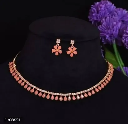 Elegant Necklace Set For Women-thumb0