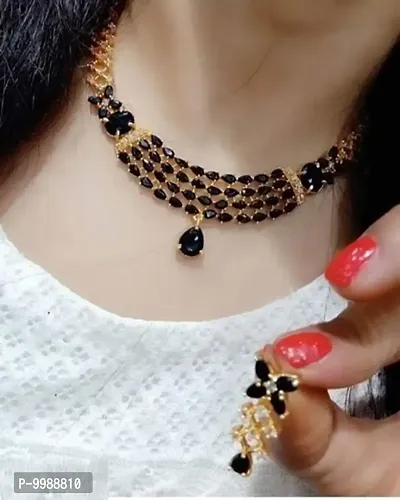 Elegant Necklace Set For Women-thumb0