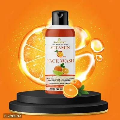 SKIN SCIENCE Brightening Vitamin C Foaming with Built-In Face Brush for deep cleansing - No Parabens, Sulphate, Face Wash