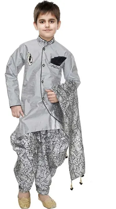 Boys Festive &amp; Party Dhoti &amp; Kurta Set