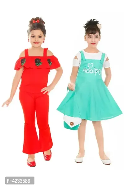 FIERA FASHION COMBO GIRLS DRESESS(pack of 2)-thumb0