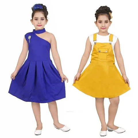 Girls Frock  Top with Bottom Set