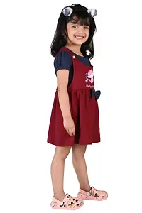 Baby Girls Below Knee Casual Dress  (Multicolor, Cap Sleeve)-thumb1