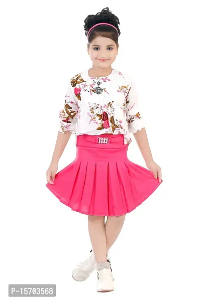 Baby Girls Party(Festive) Top Skirt-thumb0