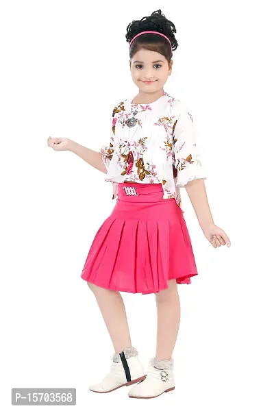 Baby Girls Party(Festive) Top Skirt-thumb2