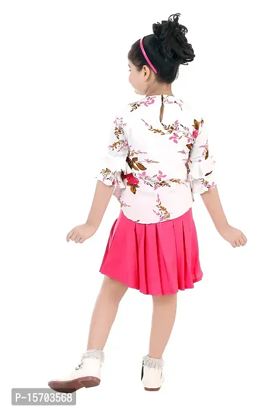 Baby Girls Party(Festive) Top Skirt-thumb3