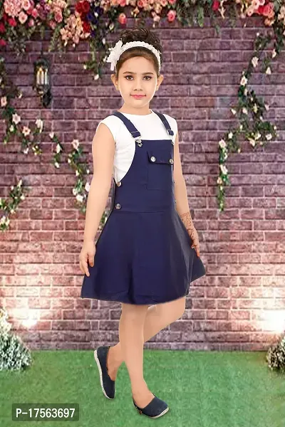 Girls Midi/Knee Length Party Dress-thumb3