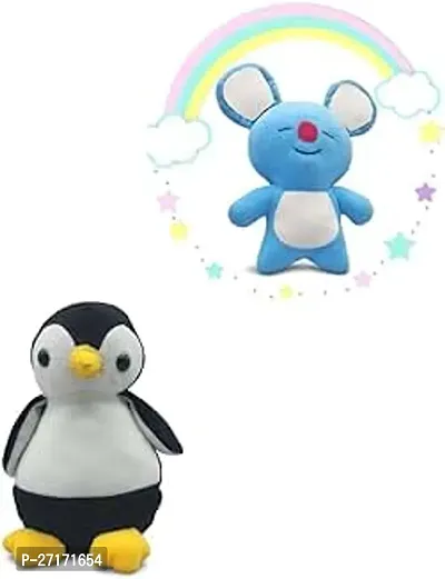 Stylish Toys Combo Of Teddy Penguin And Koala Soft Toy - 20 Cm