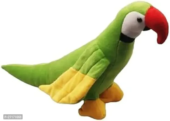 Stylish Toys Green Plush Soft Stuffed King Parrot Bird Toy For Kids Girls And Boys -40 Cm-thumb0