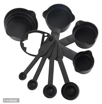 Combo Of 8 Pieces Measuring Cups  Spoon  6 Pieces Of Cupcake Mould-thumb3