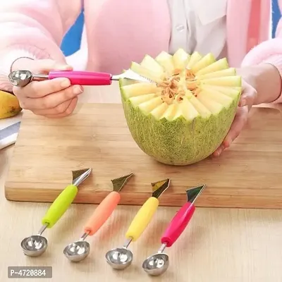 SNR  (PACK OF 2)  2 in 1 Dual-head Fruit Ball Carving Knife-thumb3