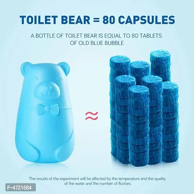 Toilet Cleaner Detergent Cleaning Treasure Bear Shaped Scent-thumb3