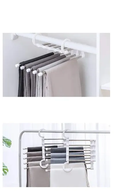 Multifunctional Adjustable Storage Rack Clothes Hanger