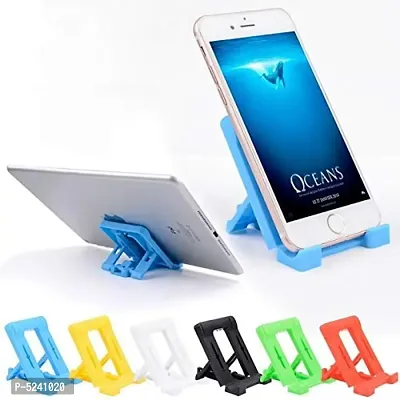 PACK OF 6 Mobile Holder Stand - Adjustable 4 Steps Foldable - for Universal Mobile-thumb0