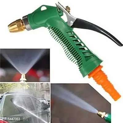 Pack of 1 Water Spray Gun - Plastic Trigger High Pressure Water Spray Gun for Car/Bike/Plants - Gardening Washing-thumb0