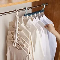 5IN1 Magic Shirt Hanger for Clothes Hanging Space Saving Cloth Organizer-thumb3