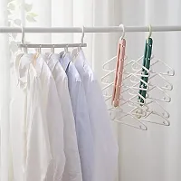 BUY1GET 1FREE 5IN1 Magic Shirt Hanger for Clothes Hanging Space Saving Cloth Organizer-thumb1