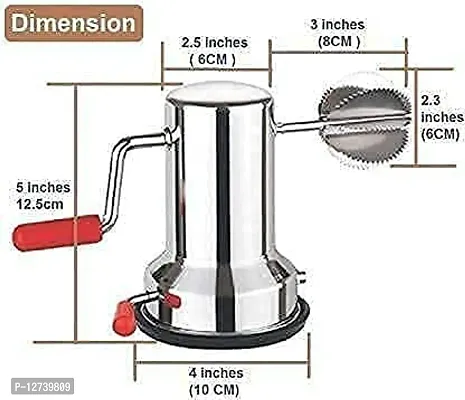 Stainless Steel Coconut Scraper Shredder Grater-thumb3