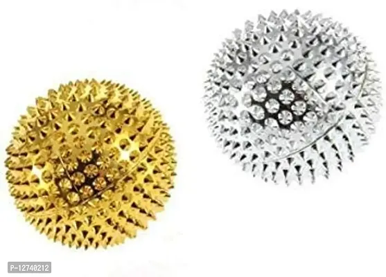 SNR 1pair Magnetic Hand Acupuncture Ball Needle Massage Relief