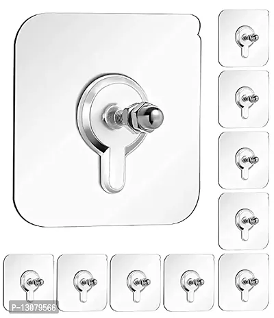 SNR ( pack of 40pcs ) NEW No Drilling Installation Hanging, Waterproof Screws Wall Hook-thumb0