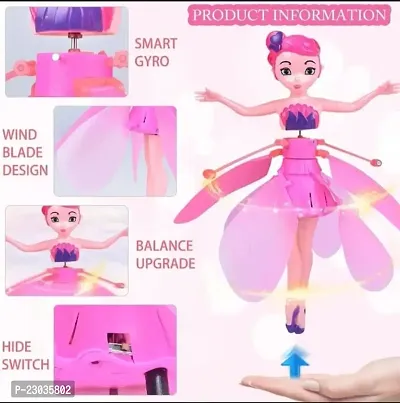 SNR NEW 1PCS  Flying Fairy Dolls for Girls Flying Doll | Girls Gift Flying Toys for Kids Princess Doll Toys for Girls-thumb4