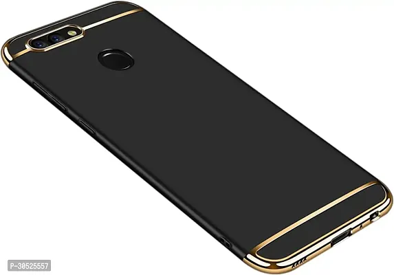 Coverblack Shock Proof Plastic Back Cover For Realme 2Black-thumb0