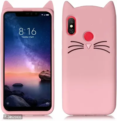 Coverblack Dual Protection Rubber Back Cover For Mi Redmi Y2Baby Pink