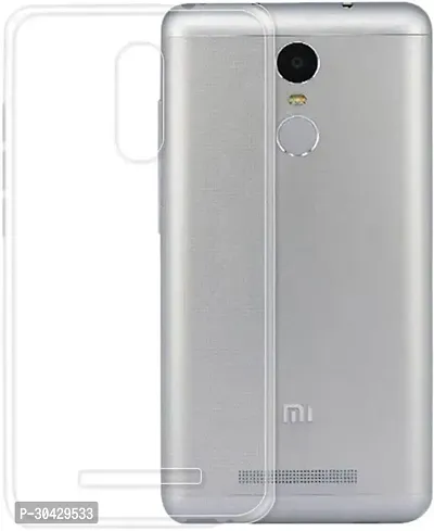 Modern Shock Proof Rubber Back Cover For Mi Redmi Note 3-thumb0