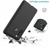 Modern Flexible Rubber Back Cover For Realme C3Black-thumb3