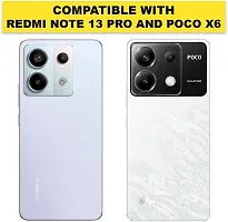 Coverblack Grip Case Rubber Back Cover For Poco X6 5GBlack-thumb2