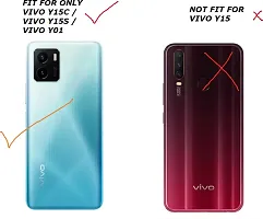 Modern Cases With Holder Silicon Back Cover For Vivo V2120 , Vivo Y15 S-thumb3