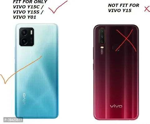 Modern Cases With Holder Silicon Back Cover For Vivo V2120 , Vivo Y15 S-thumb4