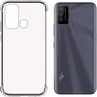 Modern Shock Proof Rubber Back Cover For Itel Vision 2S  Totu-thumb1