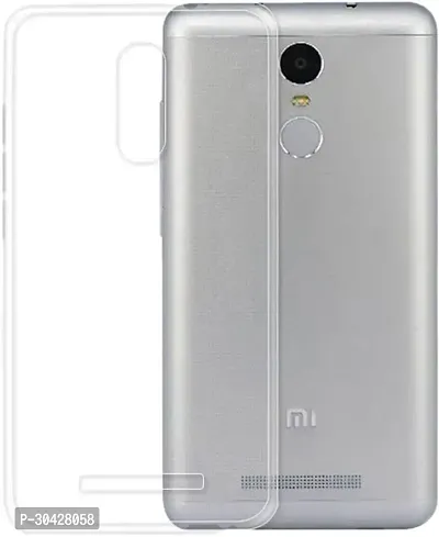 Modern Shock Proof Rubber Back Cover For Mi Redmi Note 3-thumb0